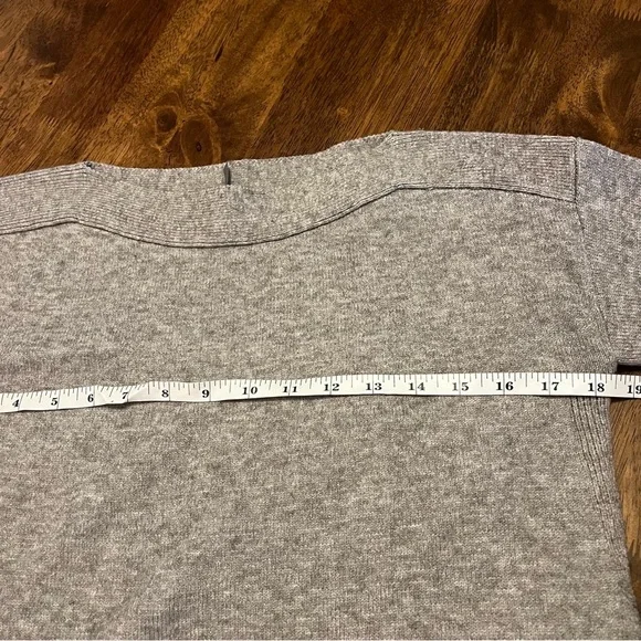 Anthropologie Fresnel Pullover Nautical Buttoned Sweater Size XS Gray - Picture 14 of 16